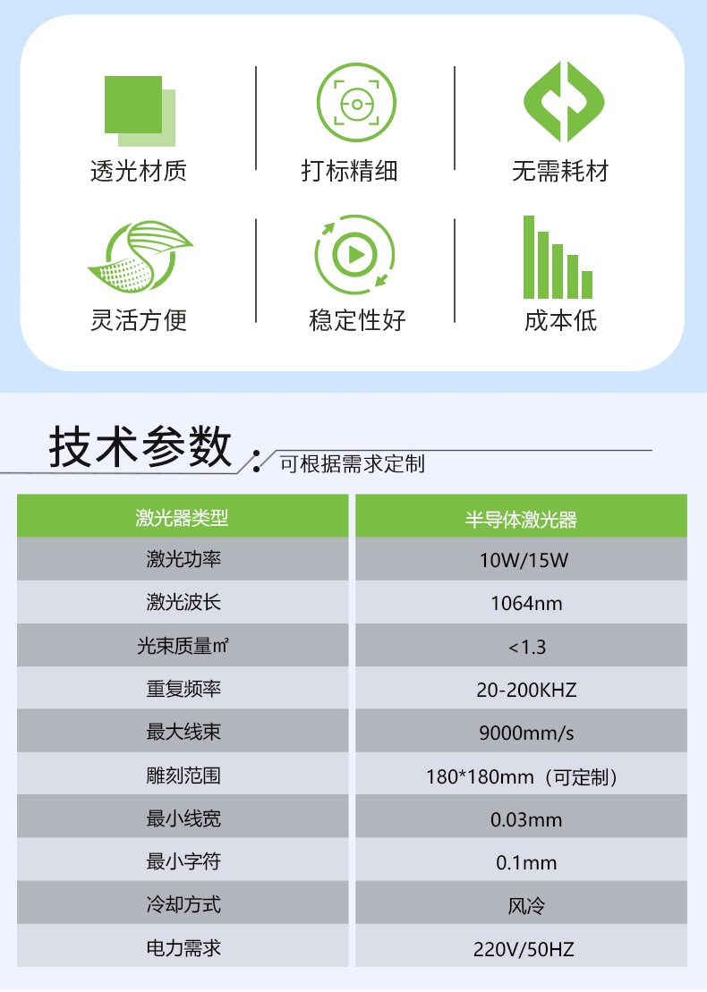 端泵激光打標(biāo)機(jī)，透光材料激光打標(biāo)機(jī)，端面泵激光打標(biāo)機(jī)廠家，端泵激光打標(biāo)機(jī)多少錢-鑫鐳激光